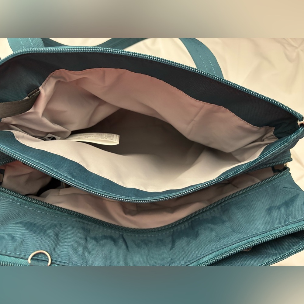 Magellan (Travelon) Teal Purse/Tote with RFID Blocking. NWOT - Picture 5 of 16